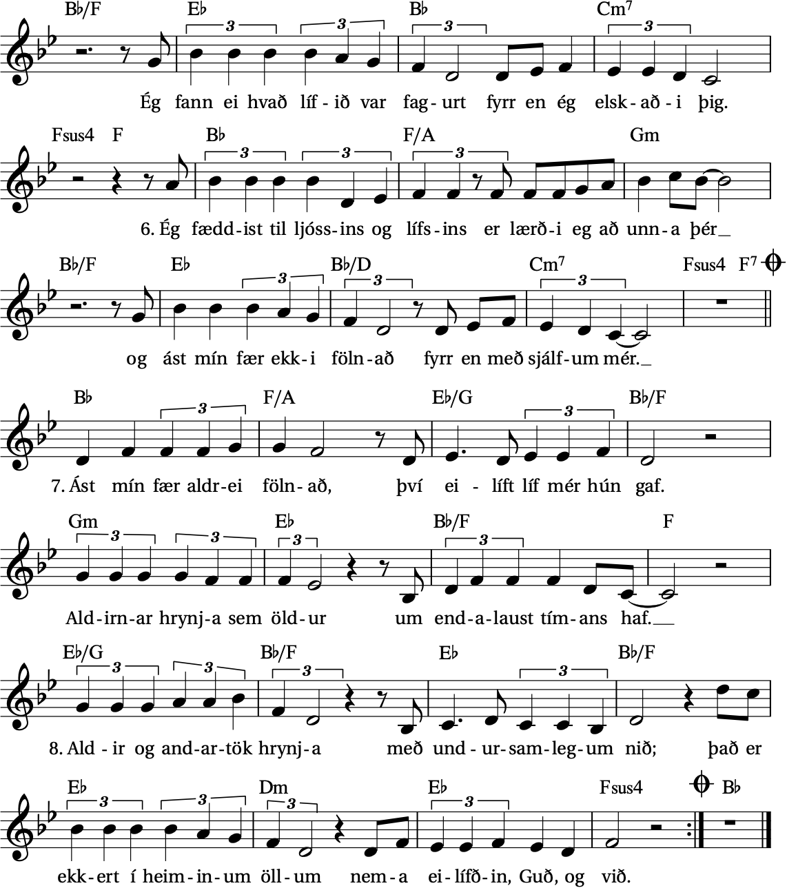hymn notes