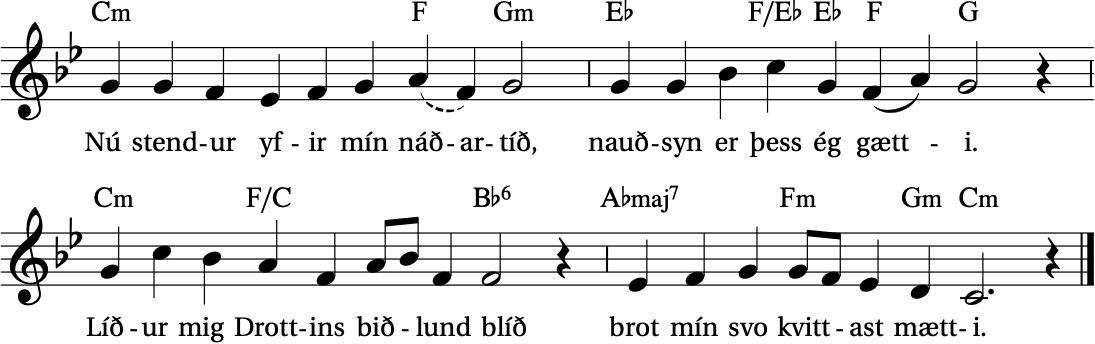hymn notes