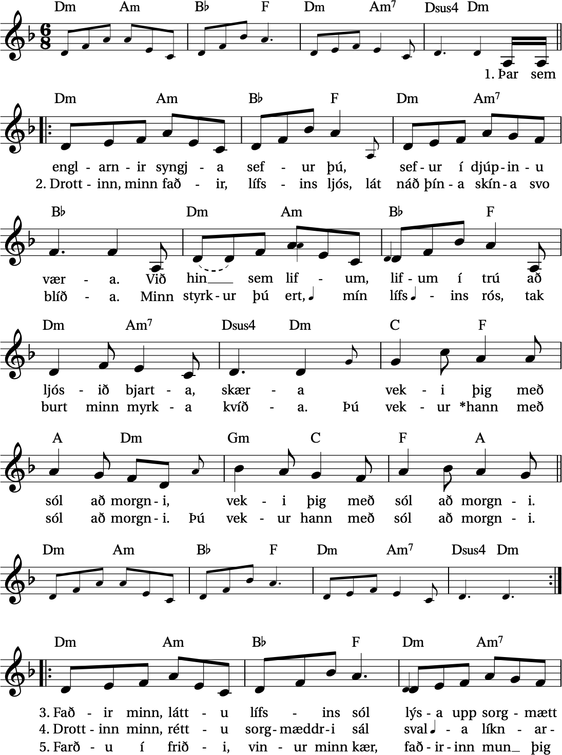 hymn notes