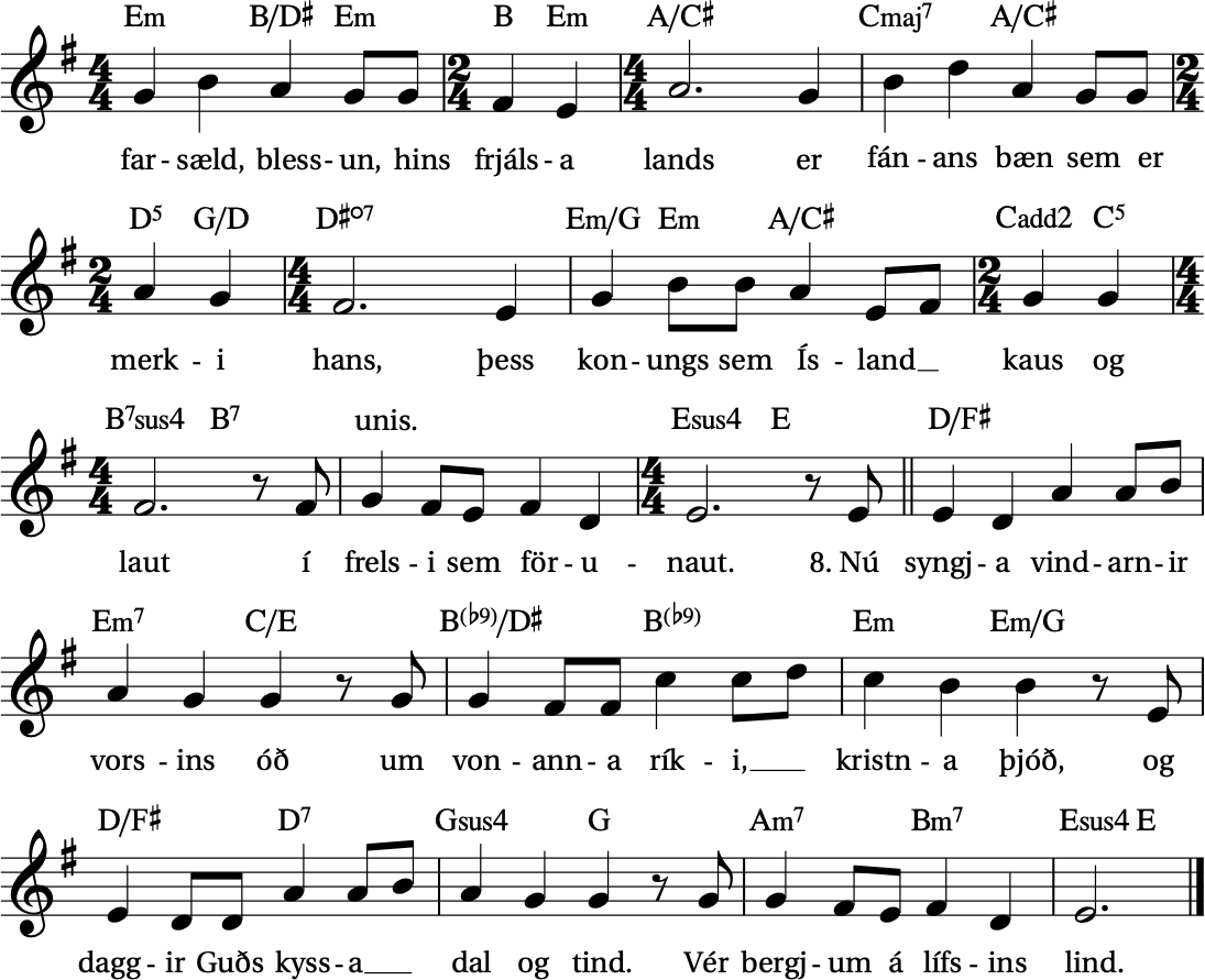 hymn notes