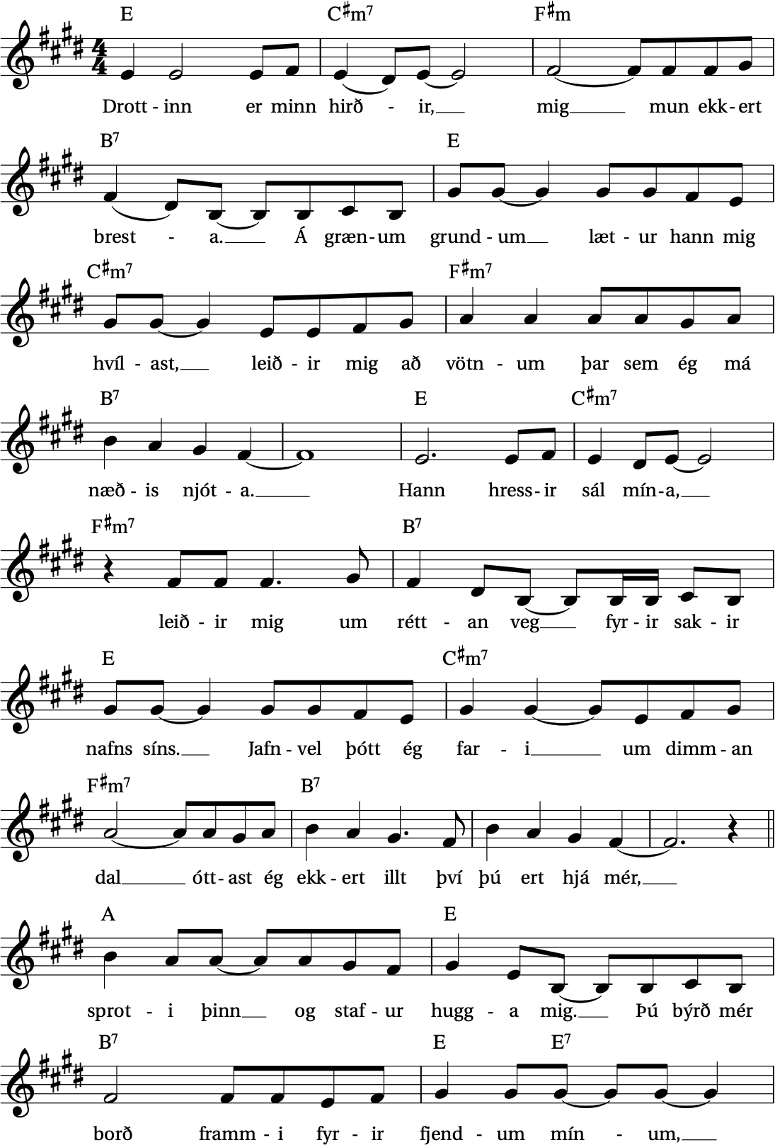 hymn notes